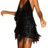 Women Sleeveless Evening Dress